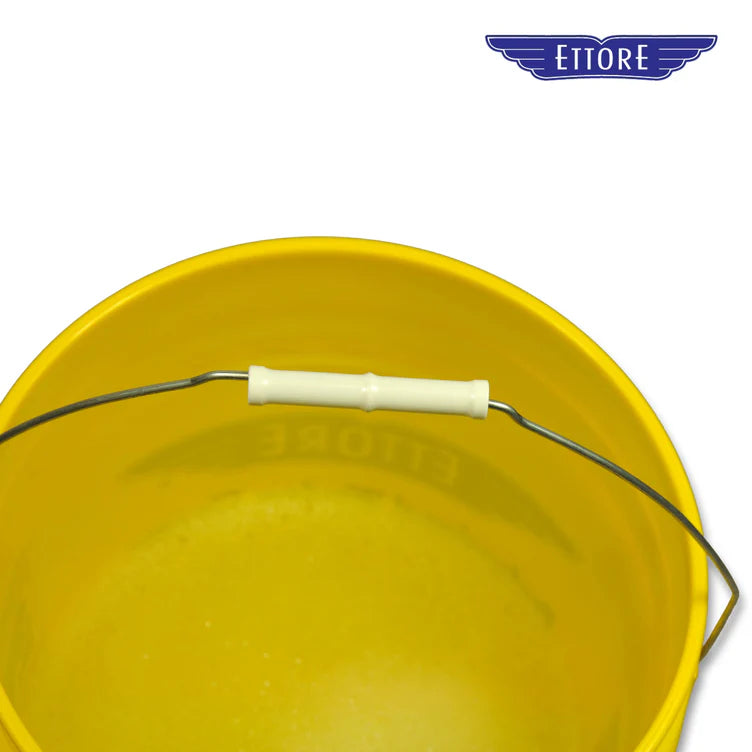 Ettore Round Bucket Yellow 15l