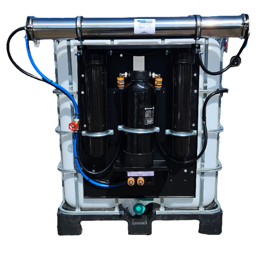Spotless WFP IBC 1000L Tank & Static Reverse Osmosis System