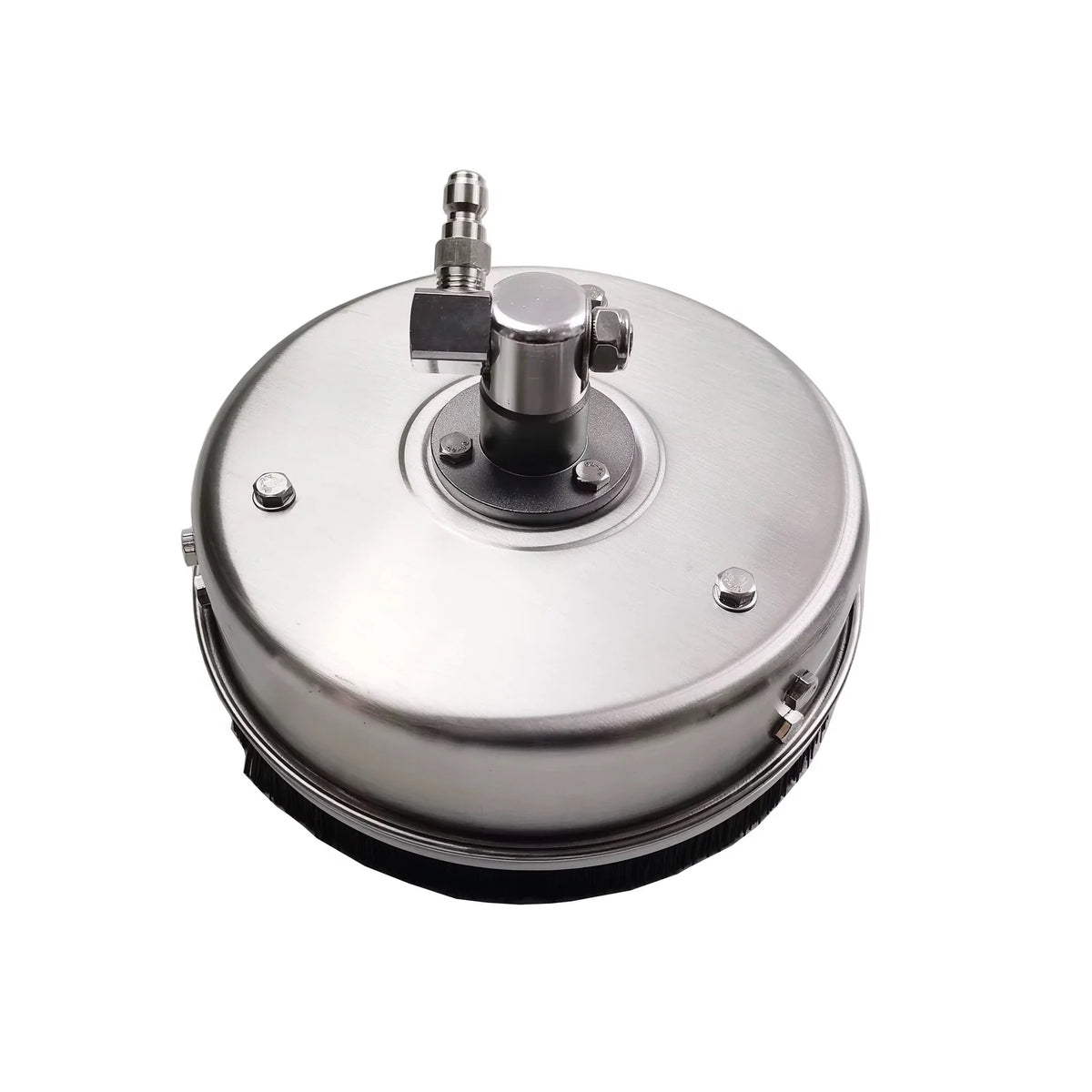 Spotless 8" Stainless Steel Flat Surface Cleaner With Mini Quick Release