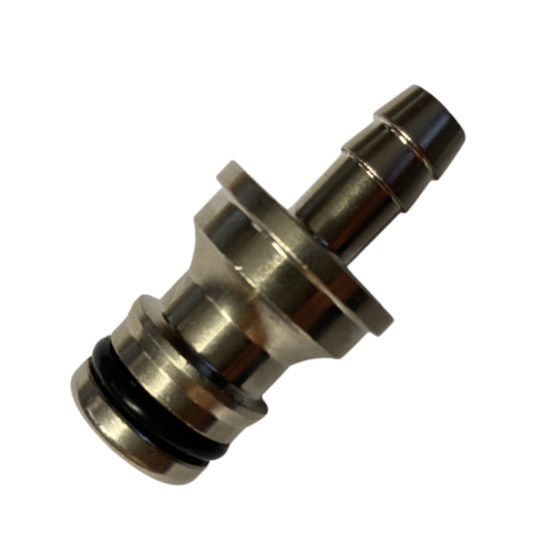 Aluminium Hose Tail 8mm to Hozelock Male Connectors