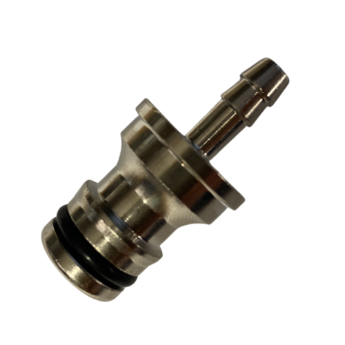 Aluminium Hose Tail 6mm to Hozelock Male Connectors