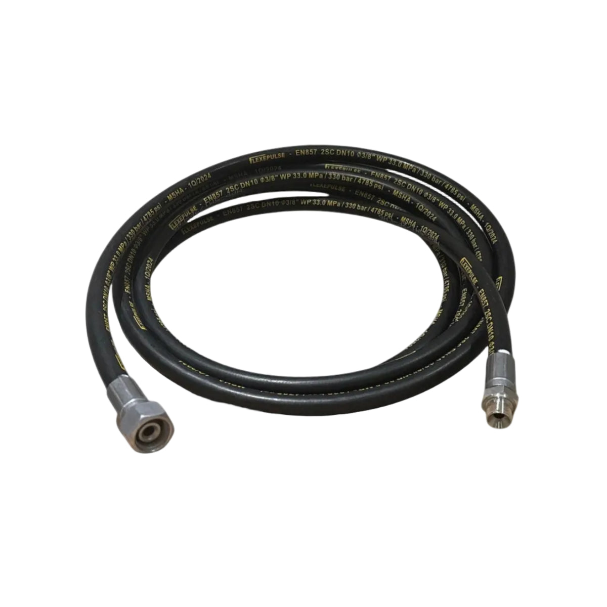 2Mtr Link Hose Assembly 3/8" Male - Female 3/8"