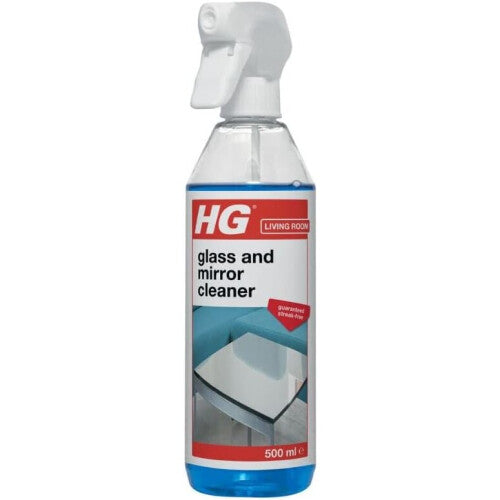 HG Glass and Mirror Cleaner, Streak-Free Glass Cleaner 500ml