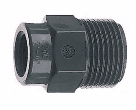 Reducer 1" male thread x 1/2" female