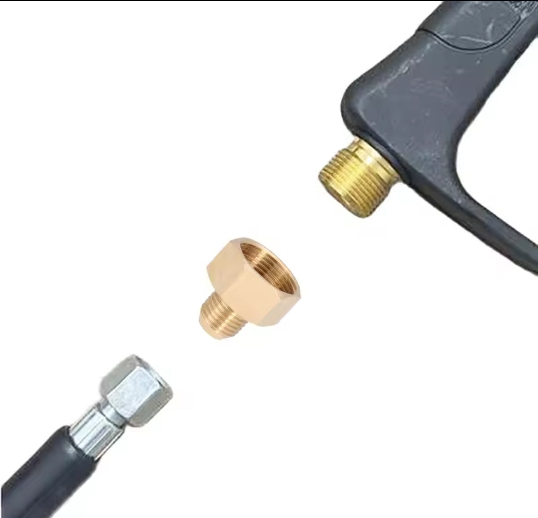 Female M22 To M14 Male Adapter Pressure Washer Gum Hose Adapter