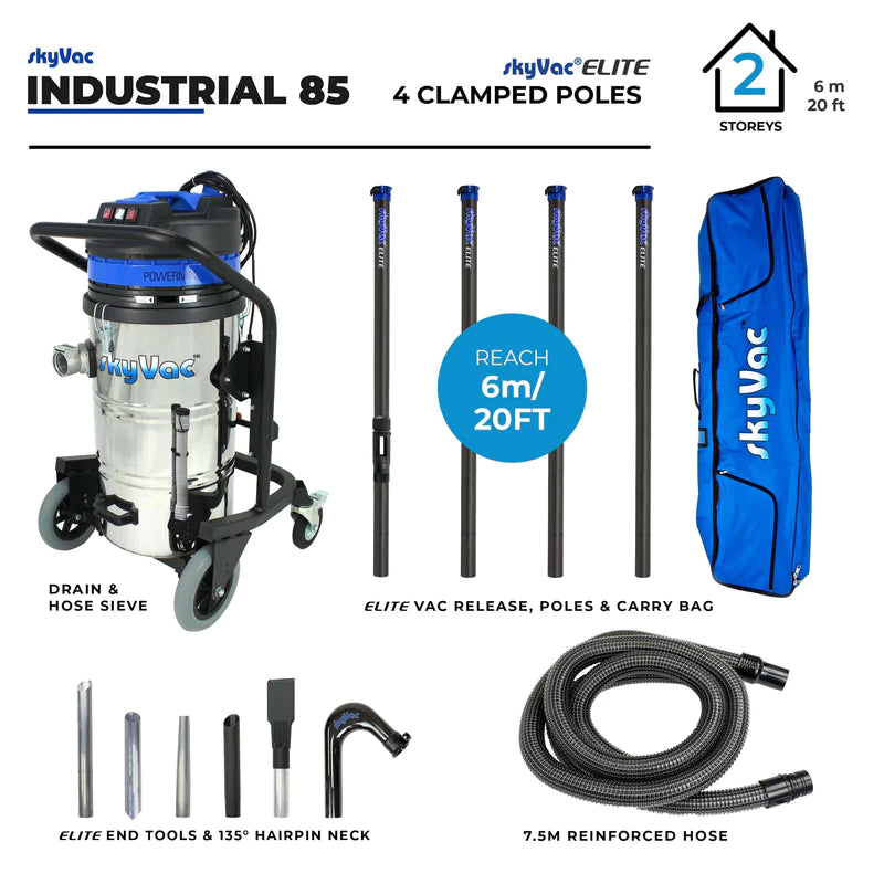 Sky Vac Industrial Gutter Cleaning Bundle