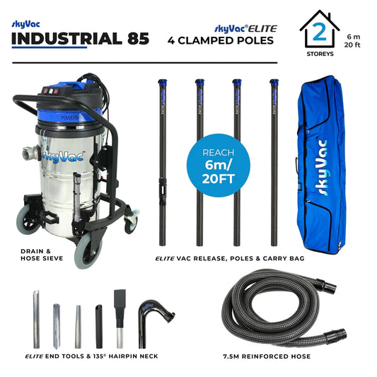 Sky Vac Industrial Gutter Cleaning Bundle