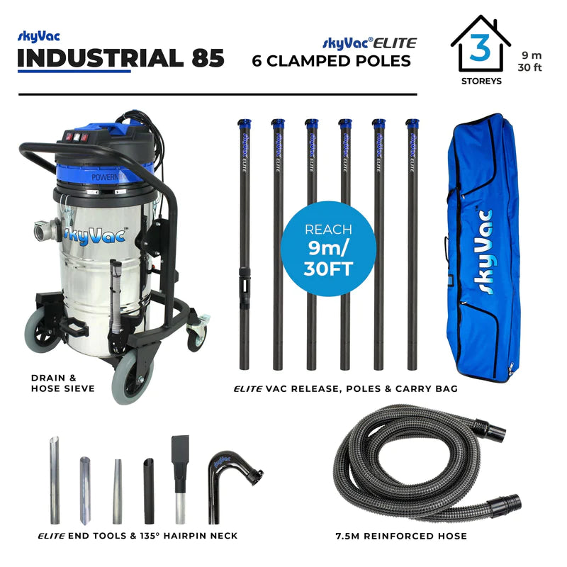 Sky Vac Industrial Gutter Cleaning Bundle