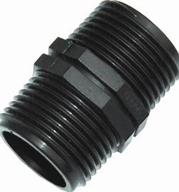 Nylon 3/4 x 3/4 equal nipple