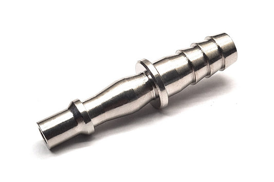 P19 Male Coupler with 1/4" (6mm) Hosetail