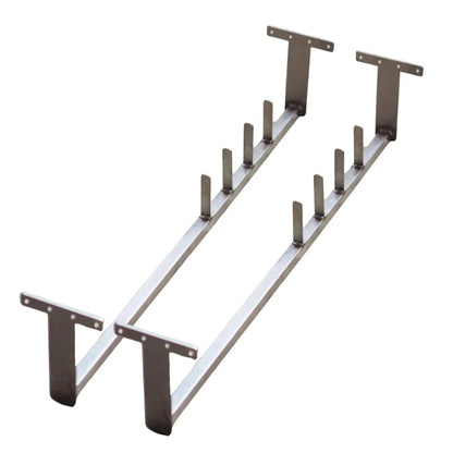 Stainless Steel Adjustable 4-pole rack (2 x racks included)
