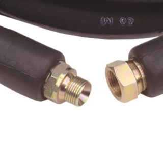 High Pressure Hose 3/8" BSP F x 3/8" BSP M
