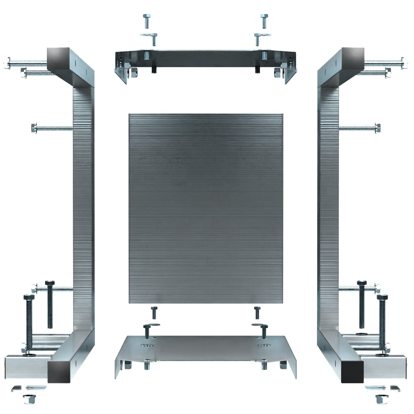 Stainless Double Stacker Frame (Self Assembly)