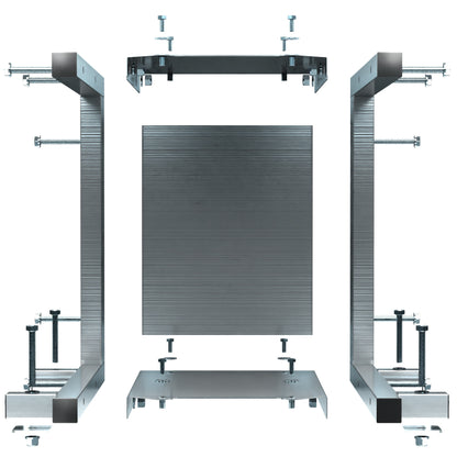 Stainless Double Stacker Frame (Self Assembly)