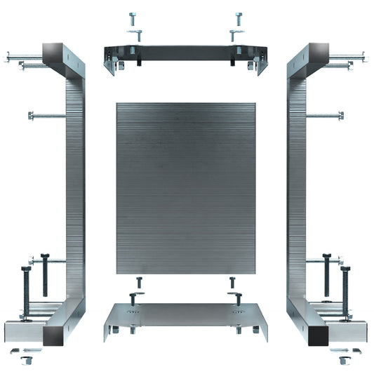 Stainless Double Stacker Frame (Self Assembly)