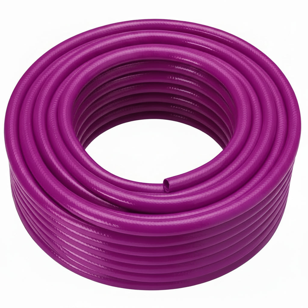 100m Raspberry Purple Window Cleaning Reel Hose