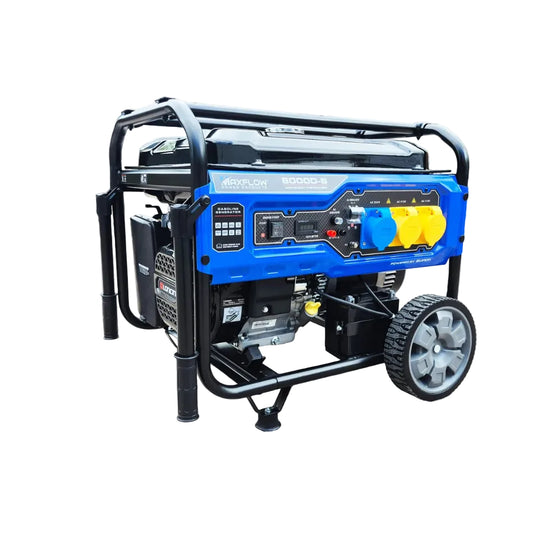 Maxflow MX8000 – 230V 6KW [8KW Max] Electric Start Open-set Generator