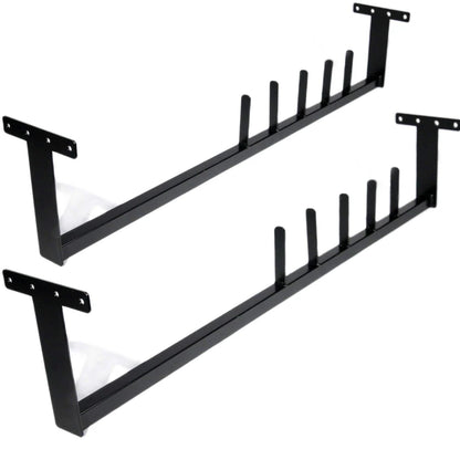 Powder Coated Adjustable 4-pole rack (2 x racks included)