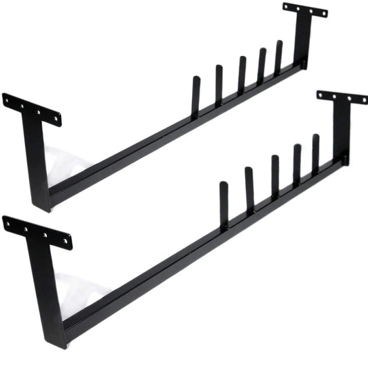 Powder Coated Adjustable 4-pole rack (2 x racks included)