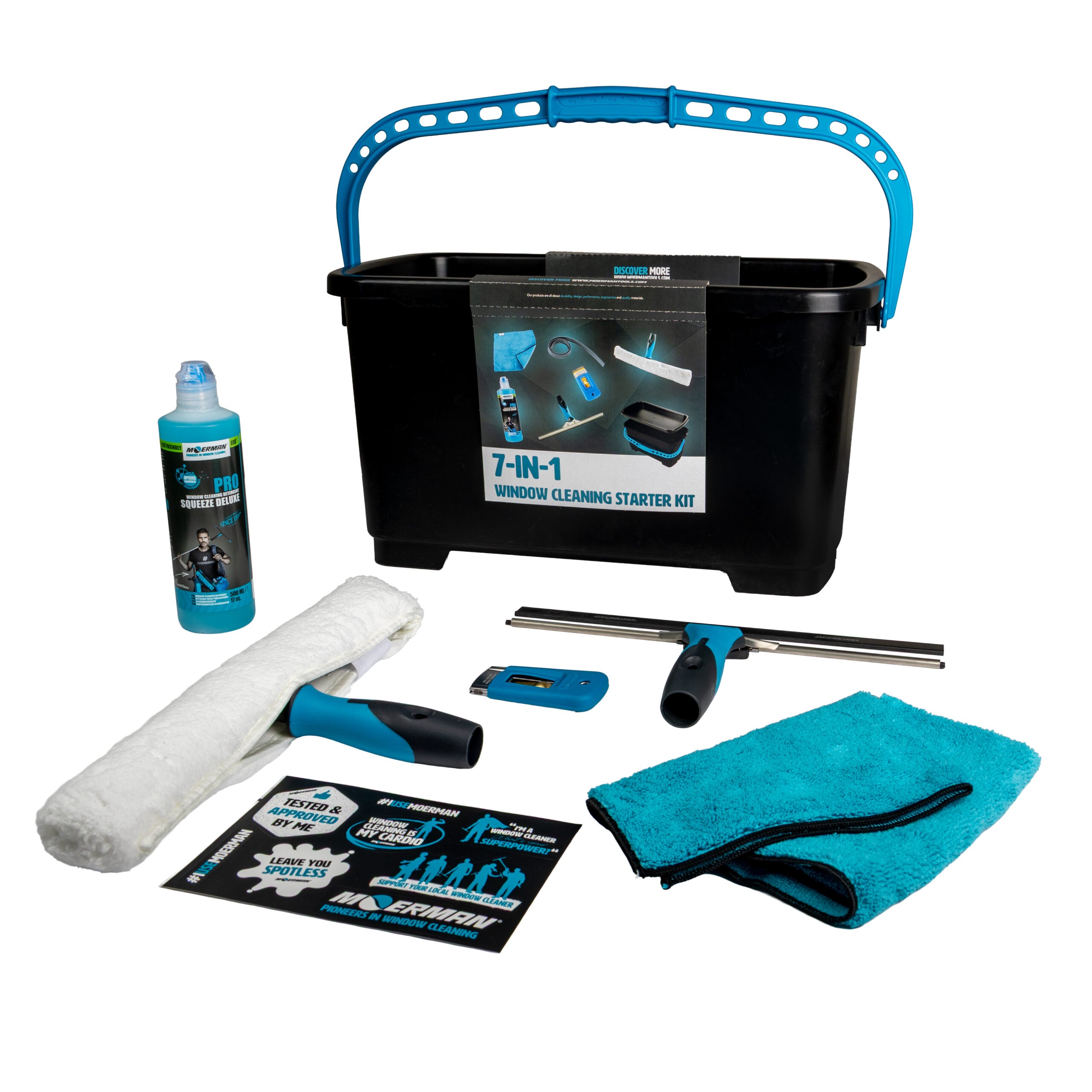 Moerman 7-in-1 Window Cleaning Starter Kit – Spotless Window Cleaning ...