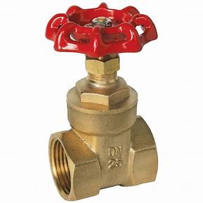 1/2" Gate Valve female x female BRASS GATE VALVE