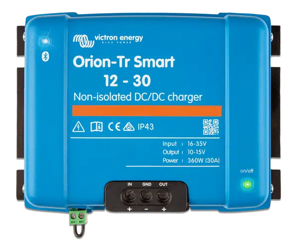 Victron Orion-Tr Smart 12/12 30A Non Isolated DC-DC Battery to Battery Charger