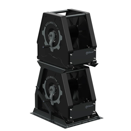 Pure Freedom ReelMaster Lite Twin Stack Electric Hose Reels