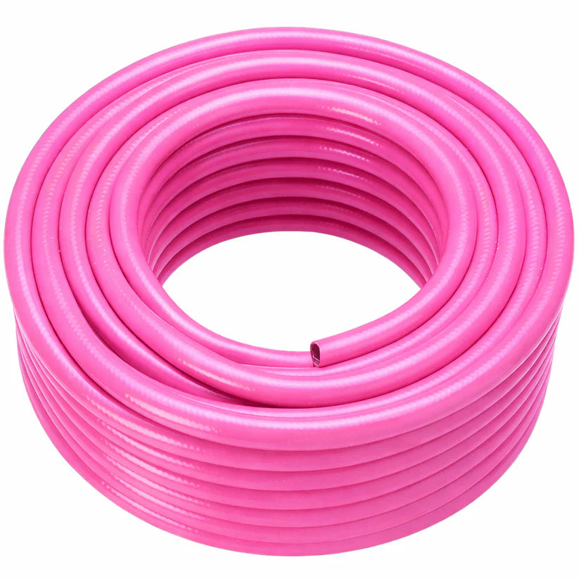 100m Hi Vis Pink Window Cleaning Reel Hose