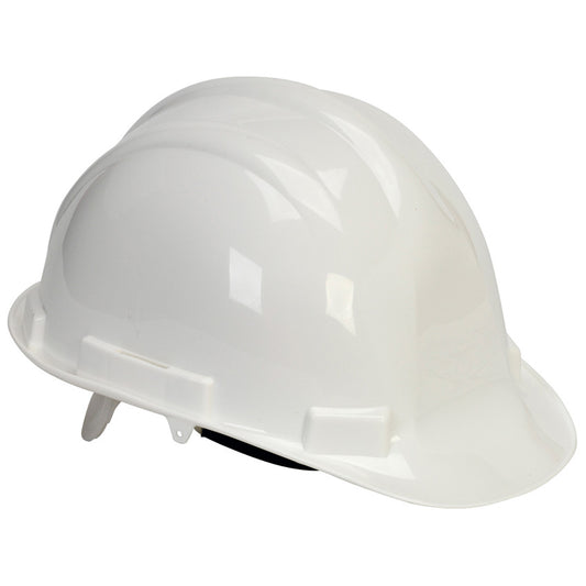 Contractors White Safety Hard Hat