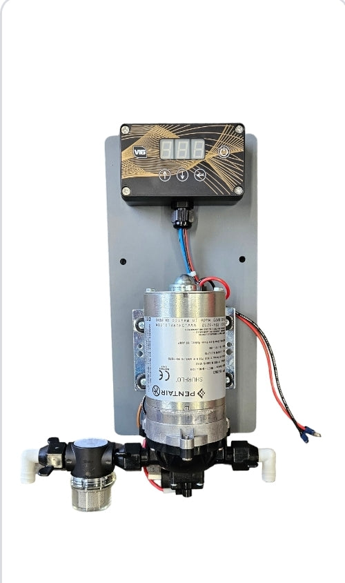 Pumpboard with 100psi Shurflo Pump and V16 Controller