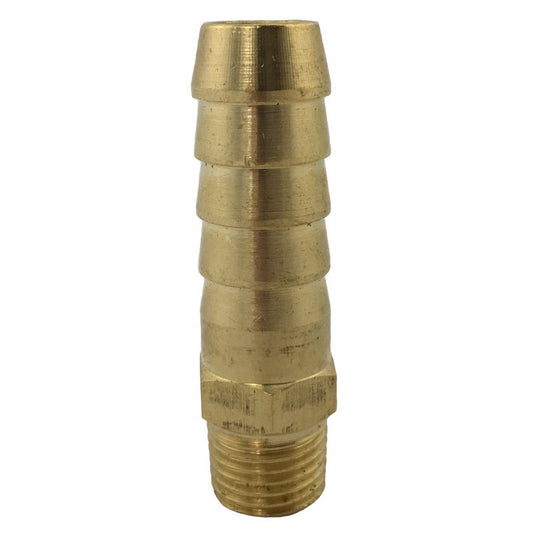 1/4" BSPT Threaded 12mm 1/2'' Hose Tail Connector