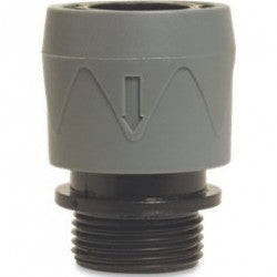 Click connector x 3/4" male thread