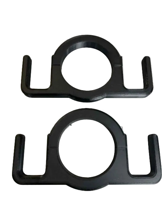 Double Hook Pole Storage Brackets