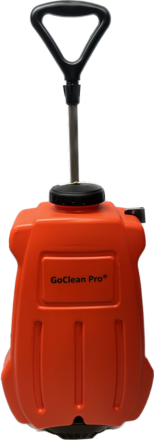 GoCleanPro 20L Water Fed Pole Backpack / Trolley