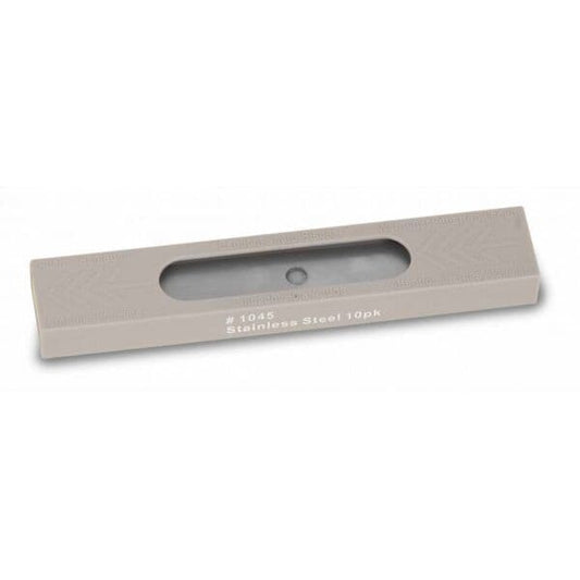 Ettore Pro+ Scraper Blades 6"/15cm - Stainless Steel 10 Pack