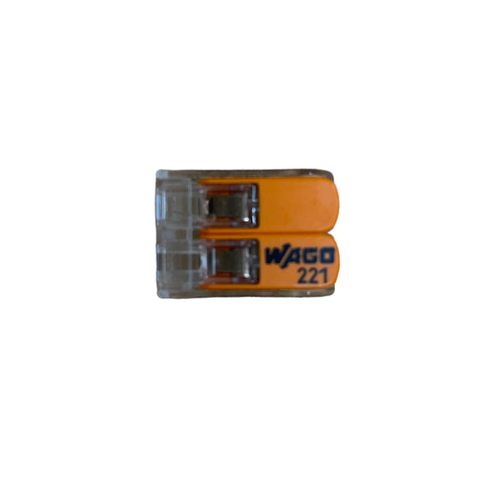 Wago 221-412 Compact 2 Way Splicing Connector