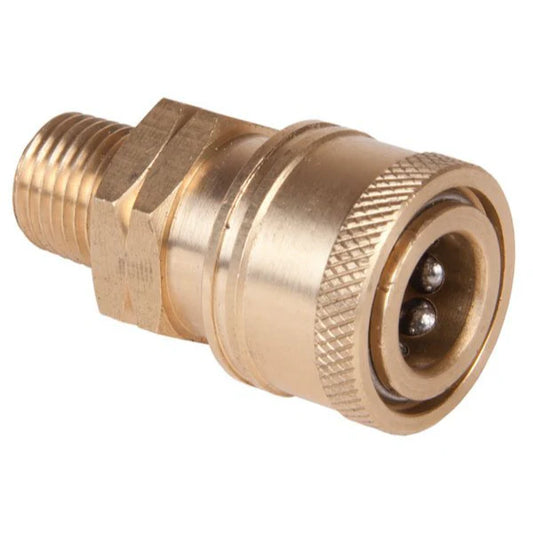 MINI Brass Quick Release Coupling 11.6 With 1/4" BSP Male