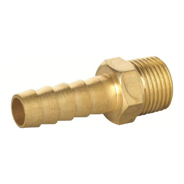 1/2" BSPT Threaded 12mm Hose Tail Connector