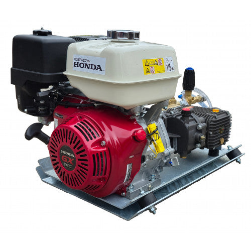 Industrial Pressure Washer - Honda GX390 21 LPM Powerwasher Skid Frame- Electric Start Option