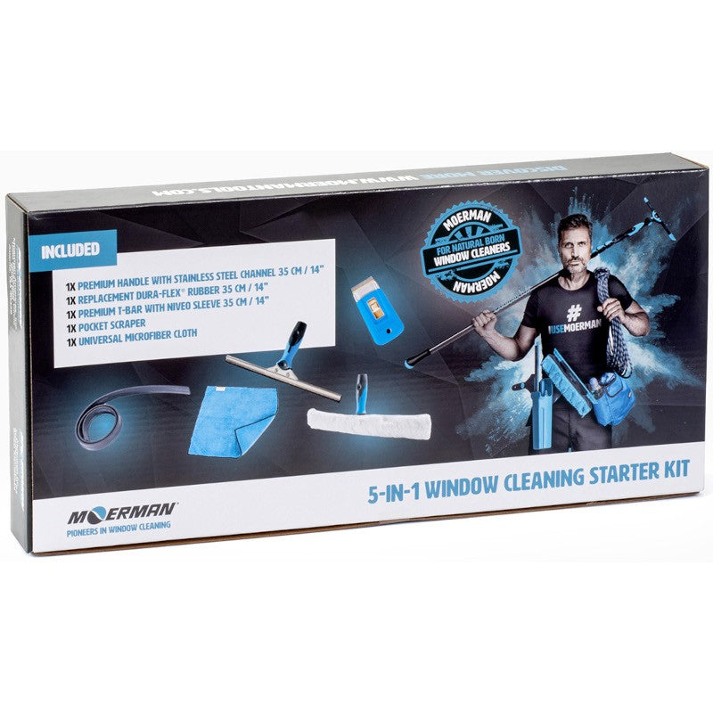 Moerman 5-in-1 Window Cleaning Starter Kit – Spotless Window Cleaning ...