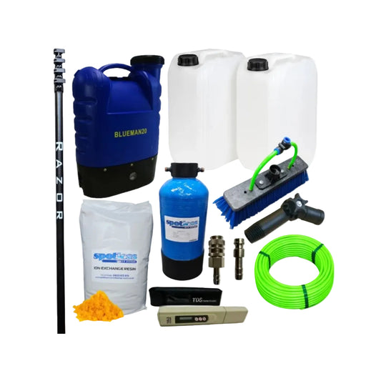 20L Blueman Backpack, Pole & Water Container Starter Kit
