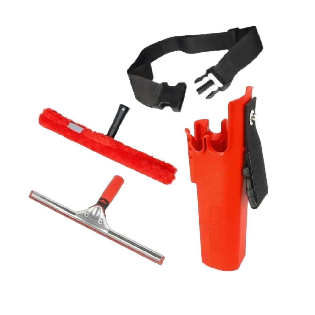 Unger ErgoTec Red Bucket On A Belt Kit