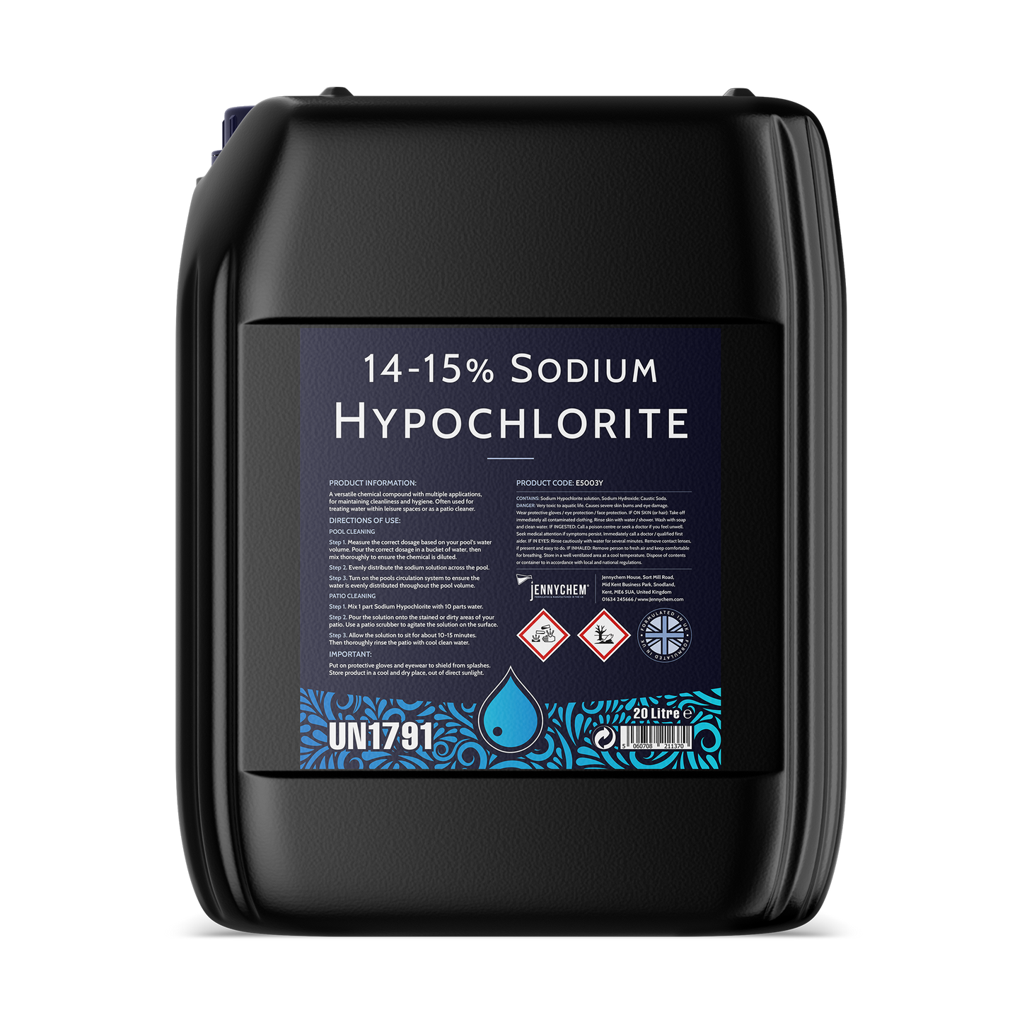 Sodium Hypochlorite 14-15%