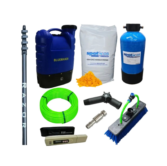 20L Blueman Backpack & Pole Starter Kit