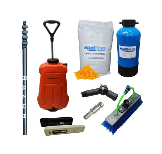 20L Go Clean Pro Trolley Backpack & Pole Starter Kit