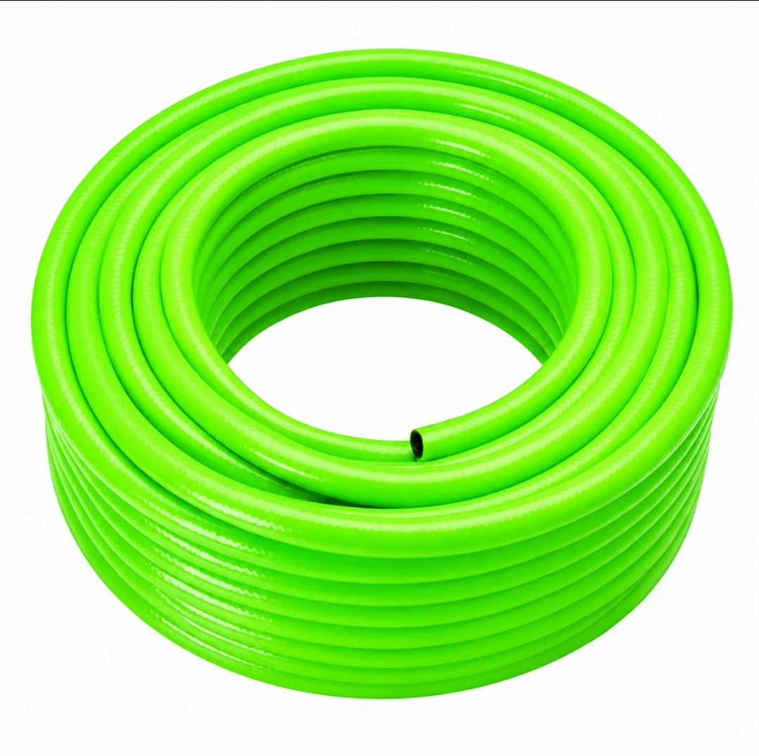 Neon Green 12mm Hose 50 Meter Coil (Extra Heavy Duty)