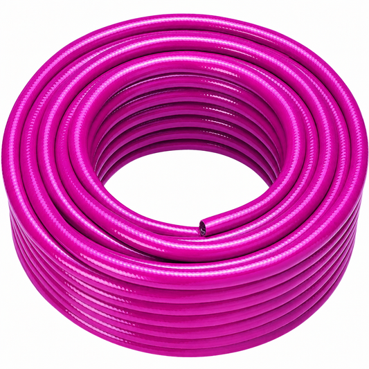 100m Raspberry Purple Window Cleaning Reel Hose