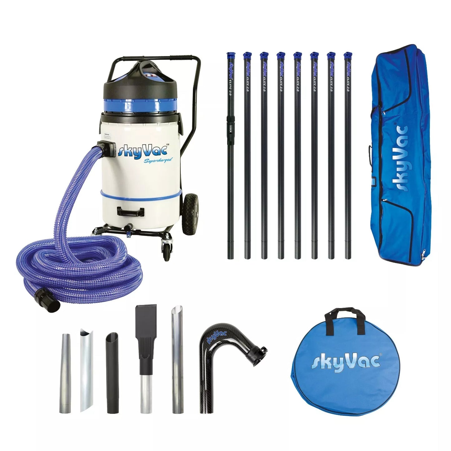 SkyVac Commercial Plus Gutter Cleaning Bundle