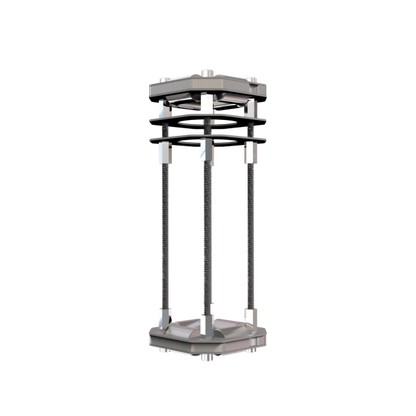 PowerUP Security Pulley Through Floor Roller Guide 4-Way