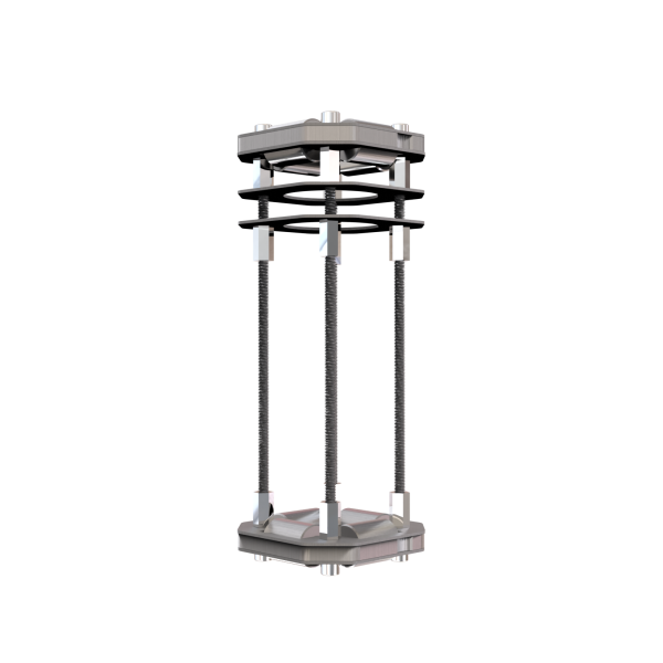 PowerUP Security Pulley Through Floor Roller Guide 4-Way